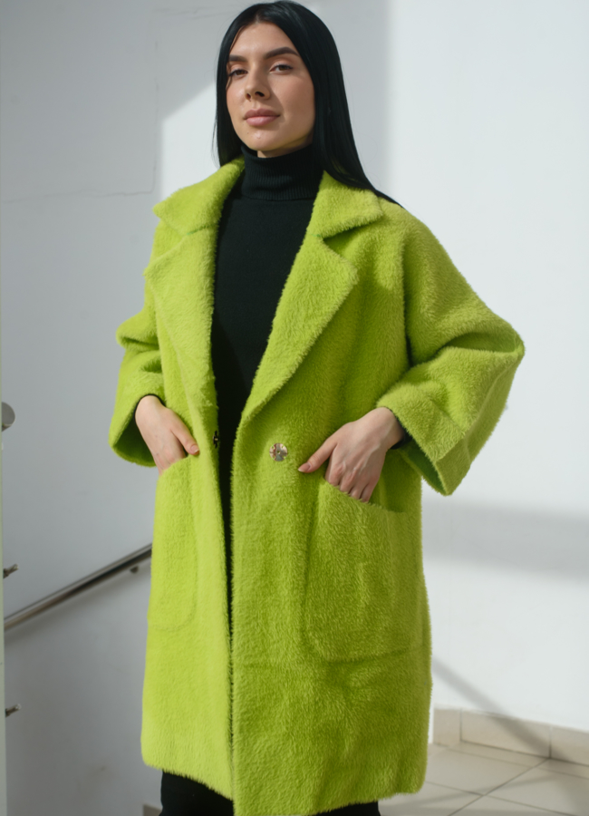 Кардиган с английским воротником  модель № 22509 в кредит