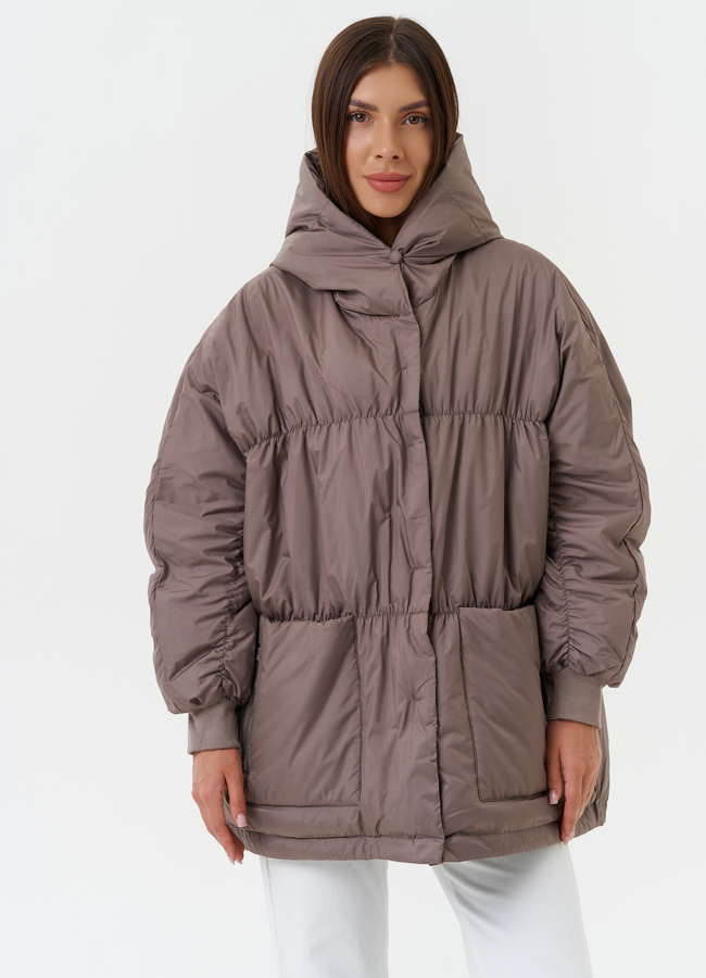 Женская куртка оверсайз модель № 27883 в кредит