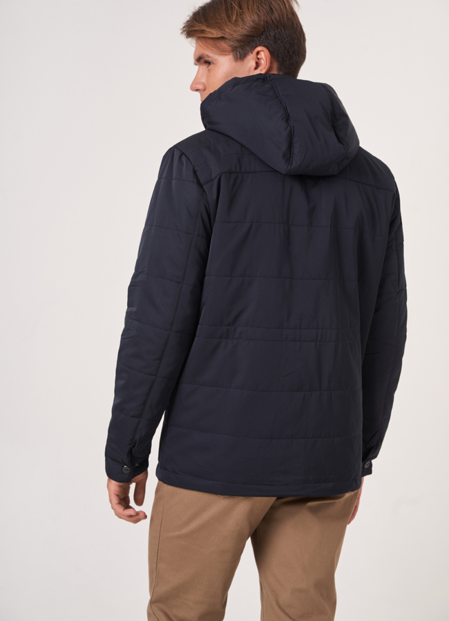 Куртка с капюшоном на молнии модель № 213 в кредит