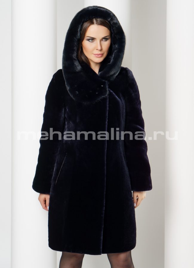фото Шуба из мутона модель № S-613