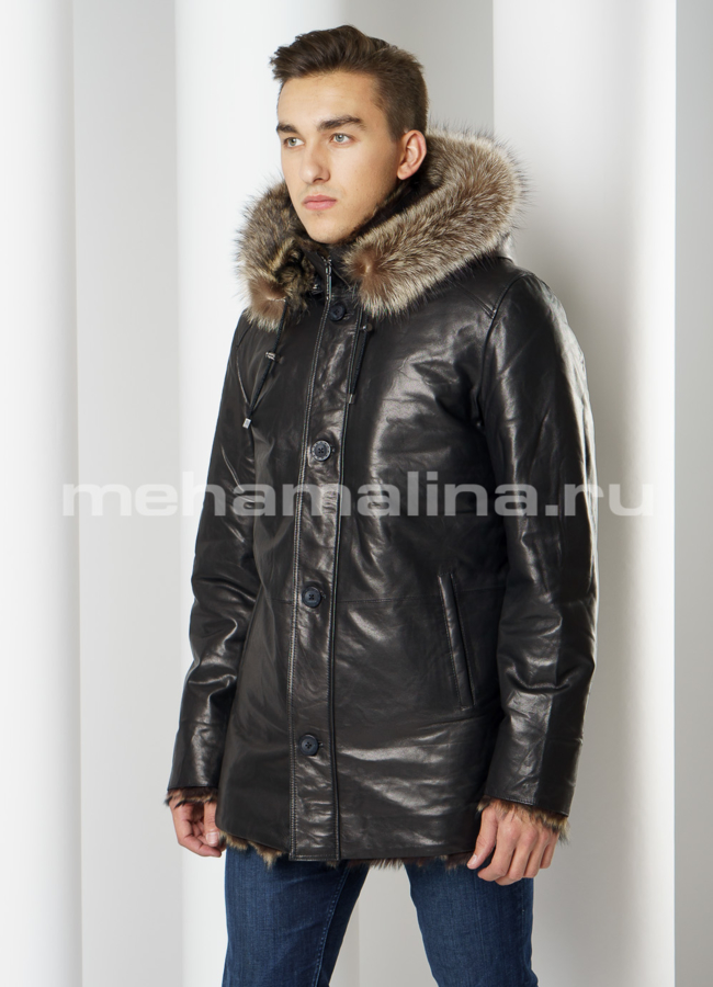 Дубленка на тоскане модель № DM-115 универмаг малина