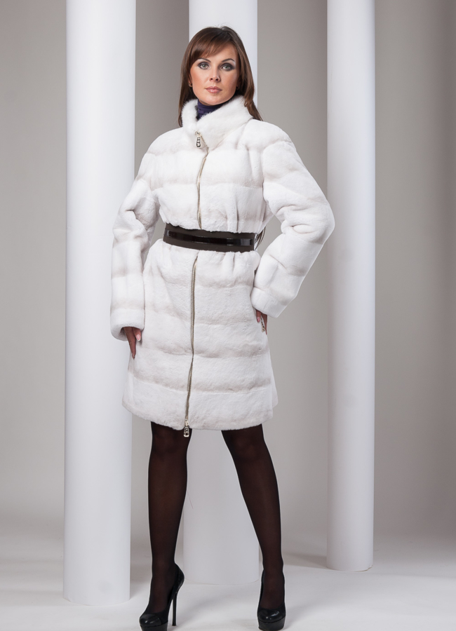 Шуба Rex модель № S-67 меха малина