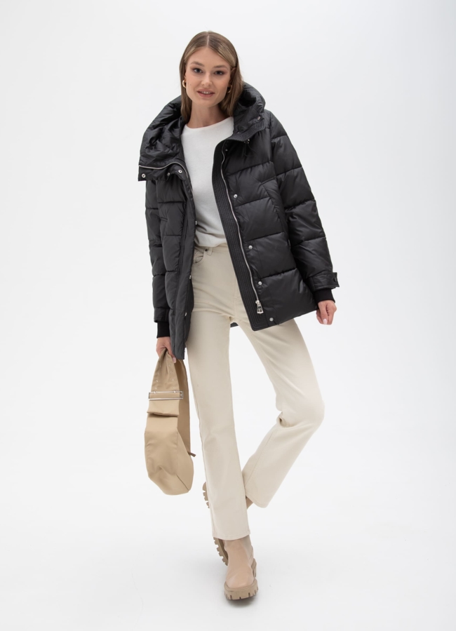 Куртка женская с капюшоном  модель № 25774 в рассрочку