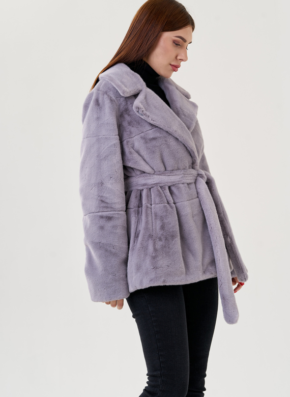 Куртка женская из искусственного меха 