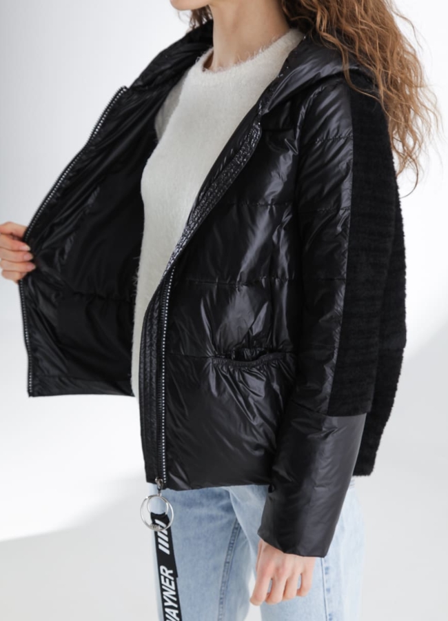 Куртка с капюшоном модель № 7722 в кредит