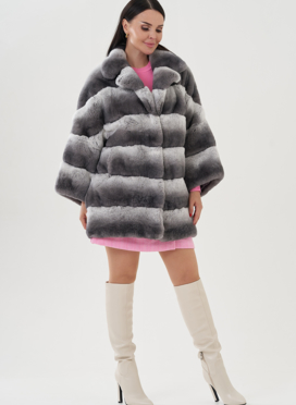 Шуба из кролика оверсайз Шуба из кролика оверсайз