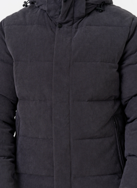 Мужской вельветовый пуховик