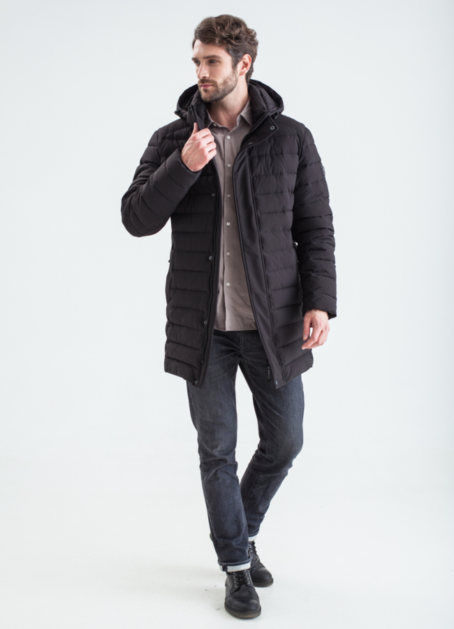 Зимняя куртка мужская модель № КМ-72 универмаг малина