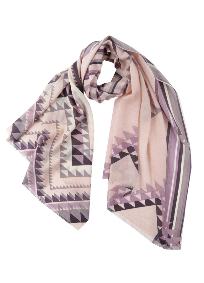 Палантин  модель № А-86 меха малина