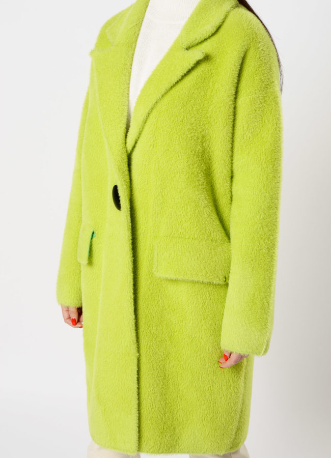 Кардиган салатового цвета модель № 18309 универмаг малина