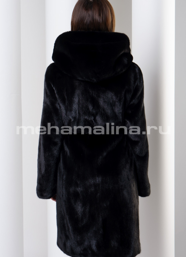 Шуба из скандинавской норки модель № S-556 в кредит