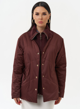 Женская утепленная куртка с поясом