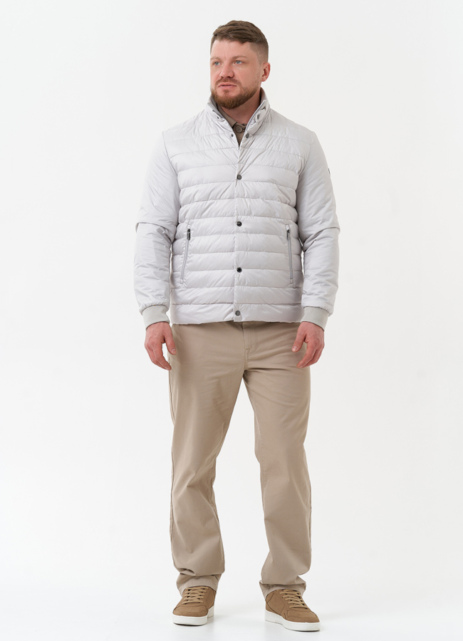 Мужская куртка серого цвета модель № 30210 универмаг малина Мужская куртка серого цвета модель № 30210 универмаг малина