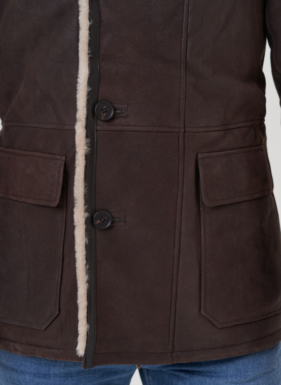 Мужская дубленка 