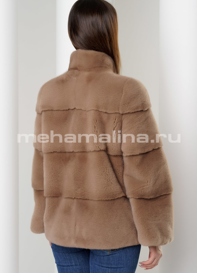 Шуба из скандинавской норки модель № S-595 в кредит