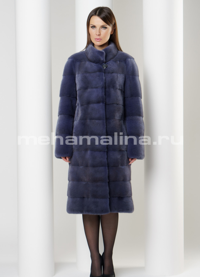 Шуба из скандинавской норки  модель № S-587 в рассрочку