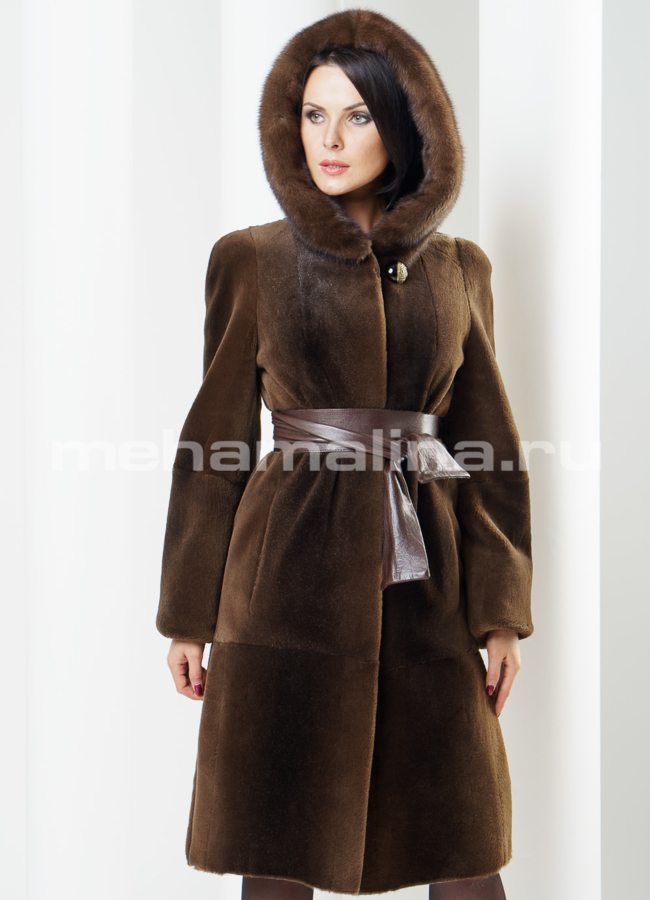 фото Шуба из нутрии 