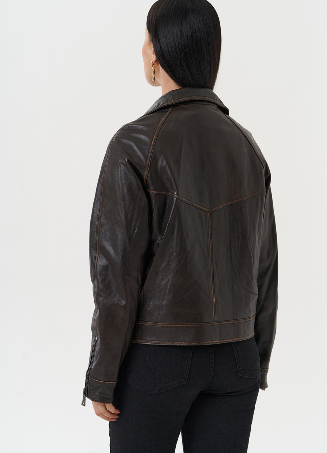 Кожаная куртка 