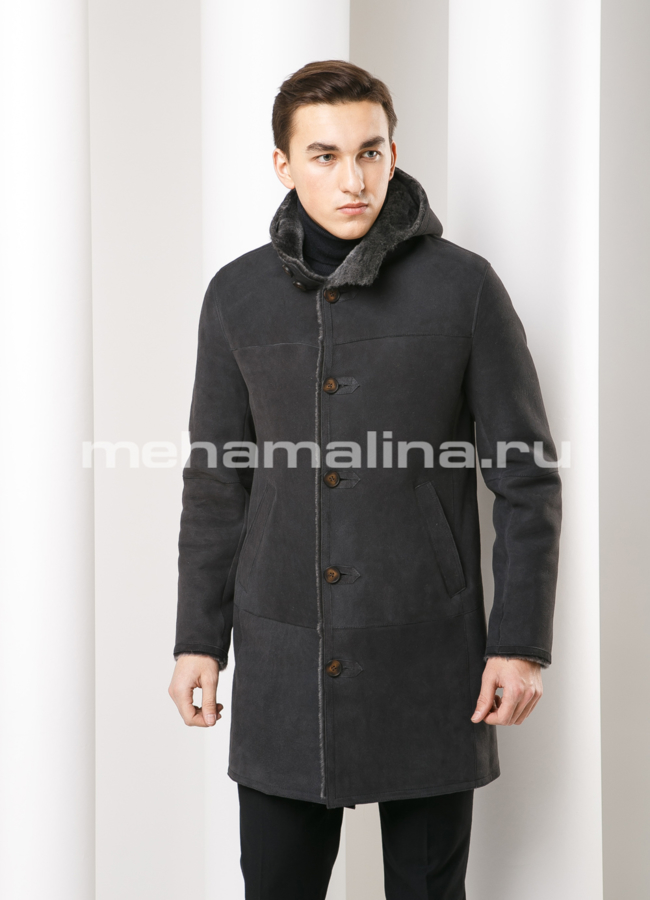 фото Дубленка удлиненная модель № DM-111