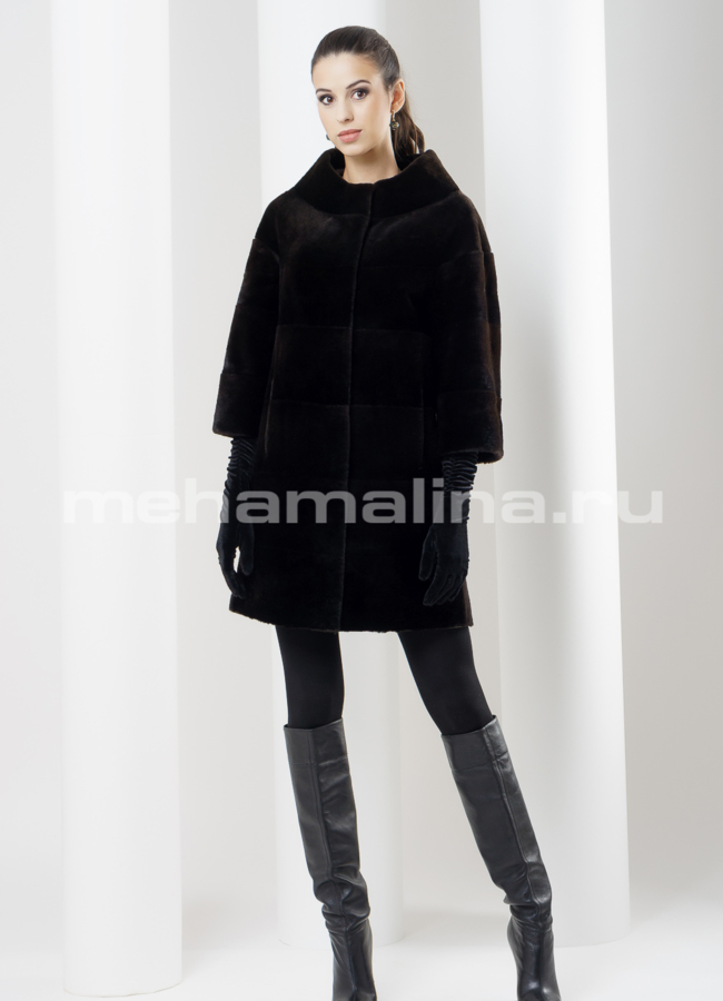 Шуба из нутрии модель № S-466 универмаг малина