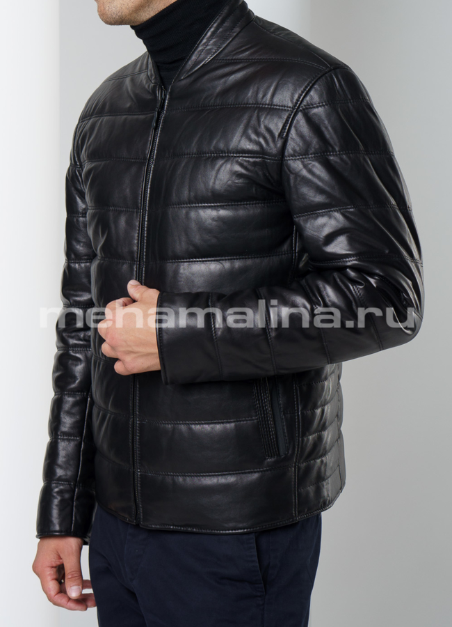 Утепленная куртка модель № KP-192 универмаг малина