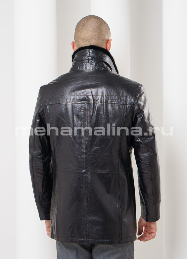 Дубленка удлиненная модель № DM-92 в рассрочку