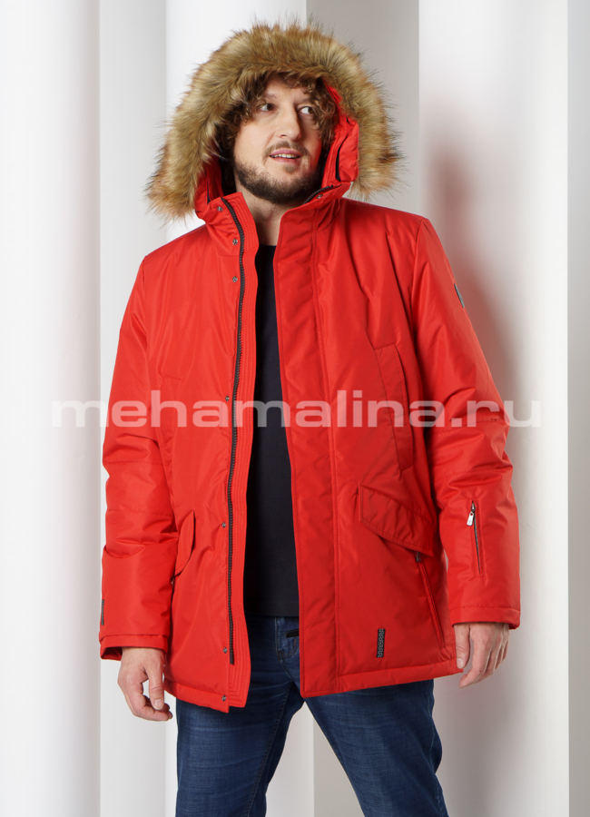 Куртка с климат-контролем, цвет красный модель № KM-81 универмаг малина