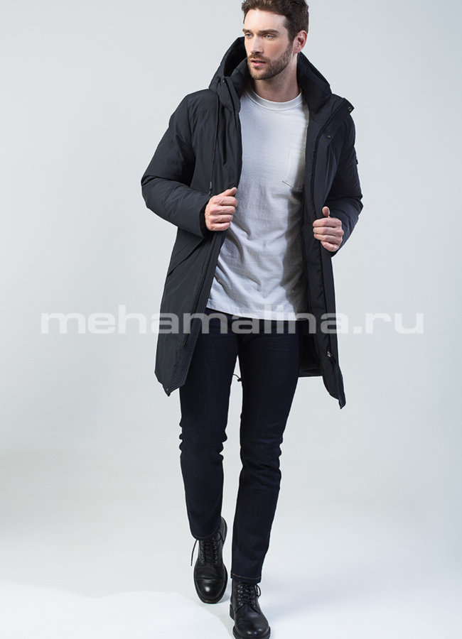 Пуховик мужской модель № КМ-40 универмаг малина