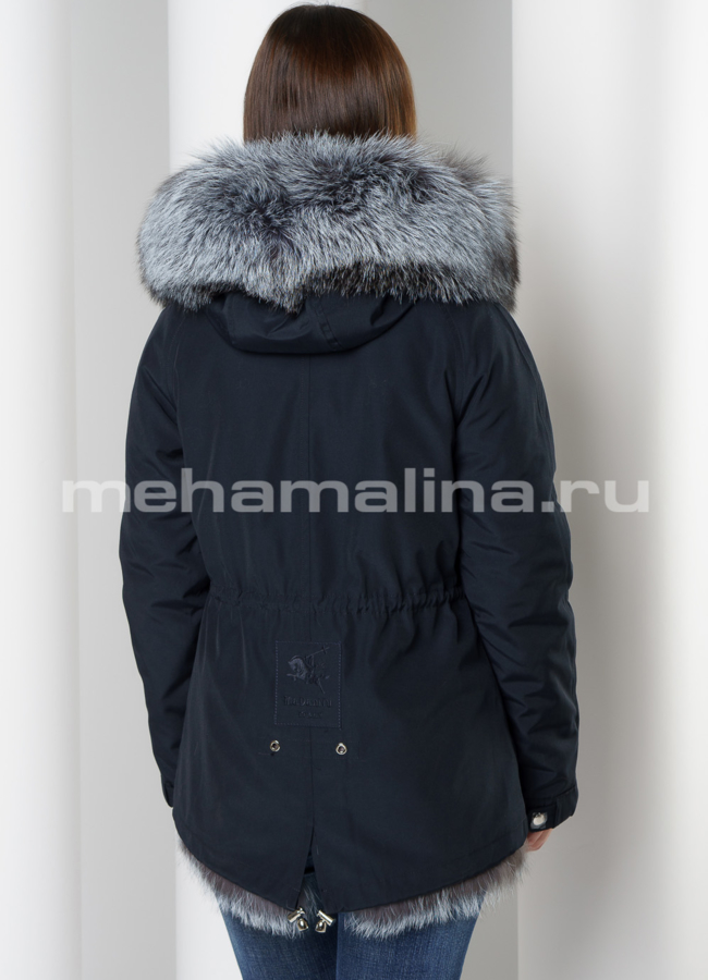 Укороченная парка модель № 18852 в кредит