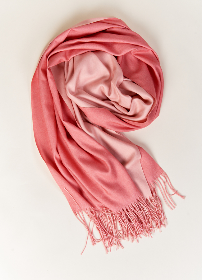 Палантин с бахромой модель № 40 в кредит