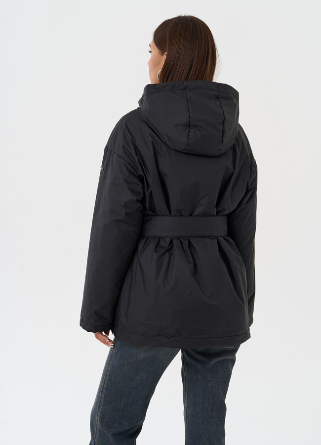 Женская куртка с акцентной стежкой модель № 28436 универмаг малина