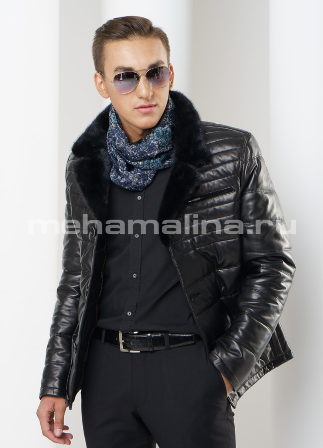 фото Мужской пуховик модель № ПМ-63