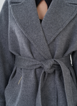 Пальто женское с английским воротником