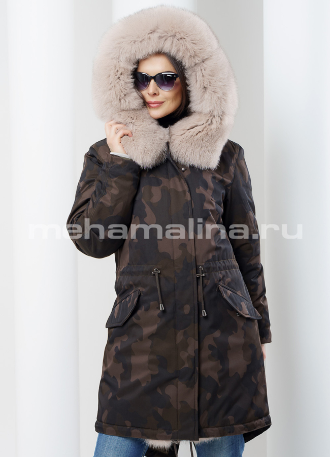 Парка женская Malina siberian wear модель № П-106 универмаг малина