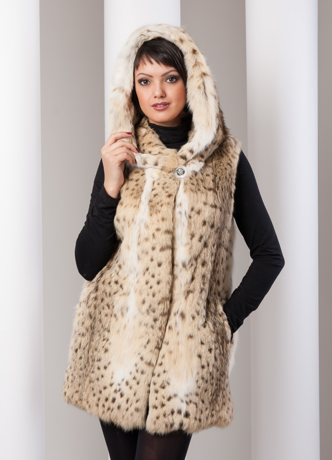 фото Меховая жилетка 