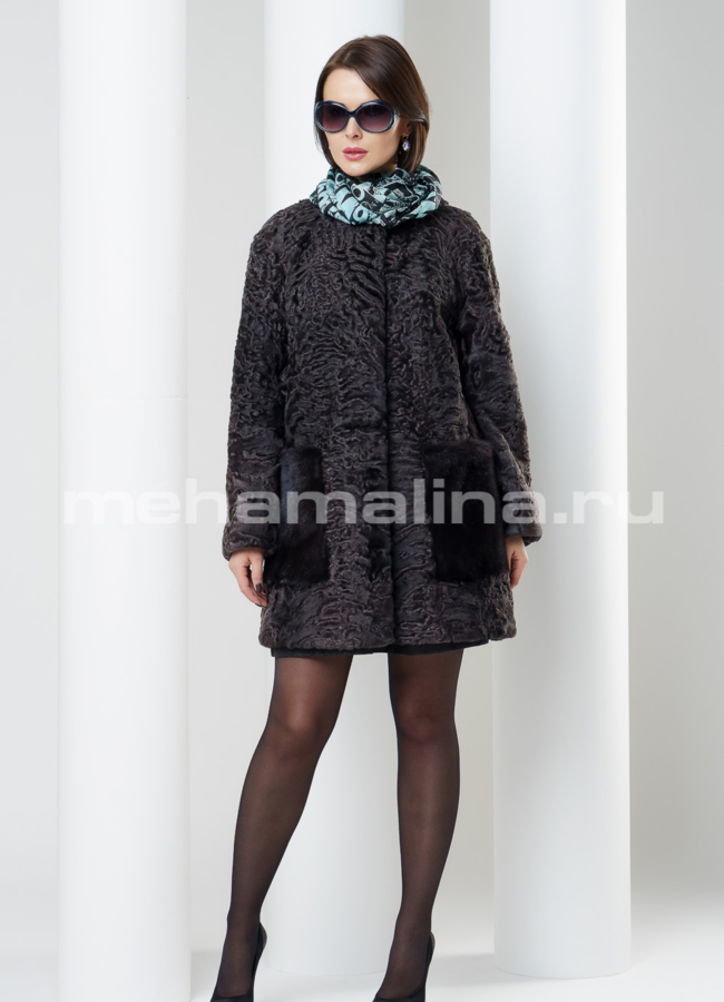 Шуба каракуль модель № S-476 в рассрочку