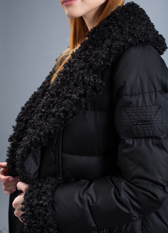 Пуховик женский модель № П-349 в кредит