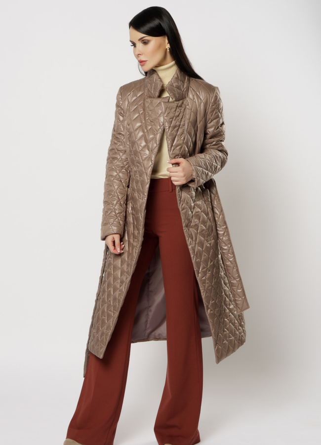 Пальто женское из текстиля на утеплителе модель № 17782 универмаг малина