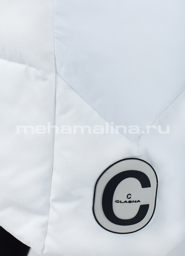 Пуховик женский удлиненный модель № П-236 универмаг малина