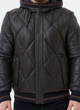 Куртка мужская из натуральной кожи 