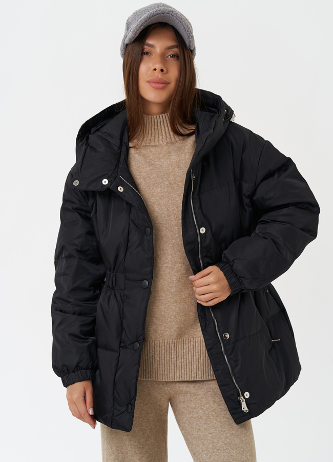 фото Женская куртка с капюшоном модель № 28510