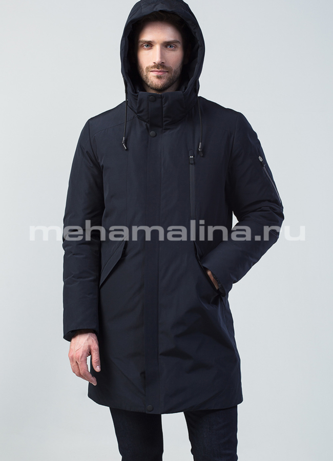 Зимняя куртка модель № КМ-38 меха малина