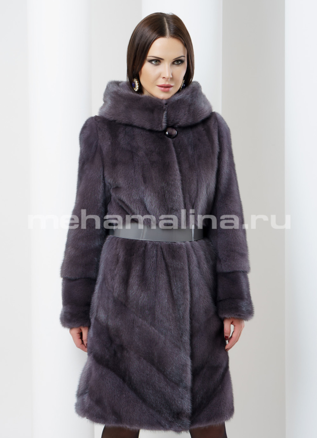 Норковая шуба модель № S-486 в рассрочку