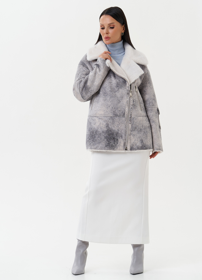 Женская дубленка 