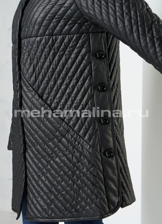 Френч из натуральной кожи модель № K-446 универмаг малина