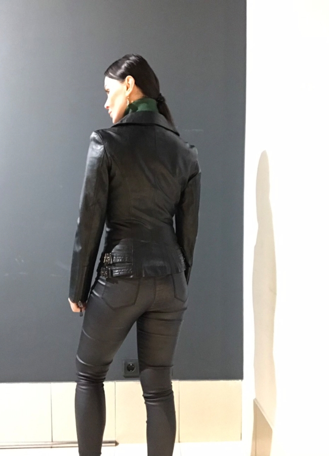 фото Куртка женская из эко кожи модель № 7986