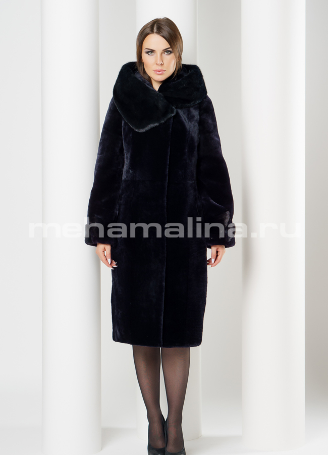 Шуба мутон модель № S-608 в рассрочку