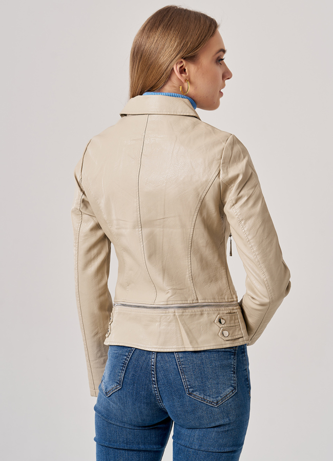 Куртка-трансформер бежевого цвета модель № 20629 в кредит