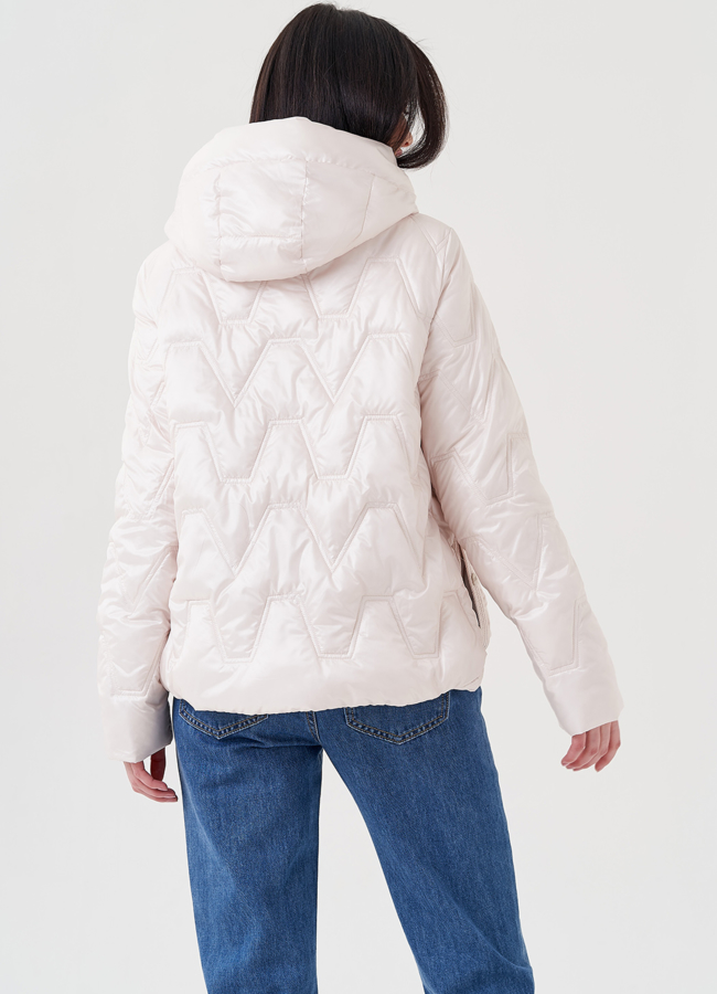 Куртка демисезонная с капюшоном модель № 3608 в рассрочку