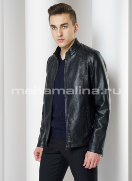 Куртка из эко кожи на молнии